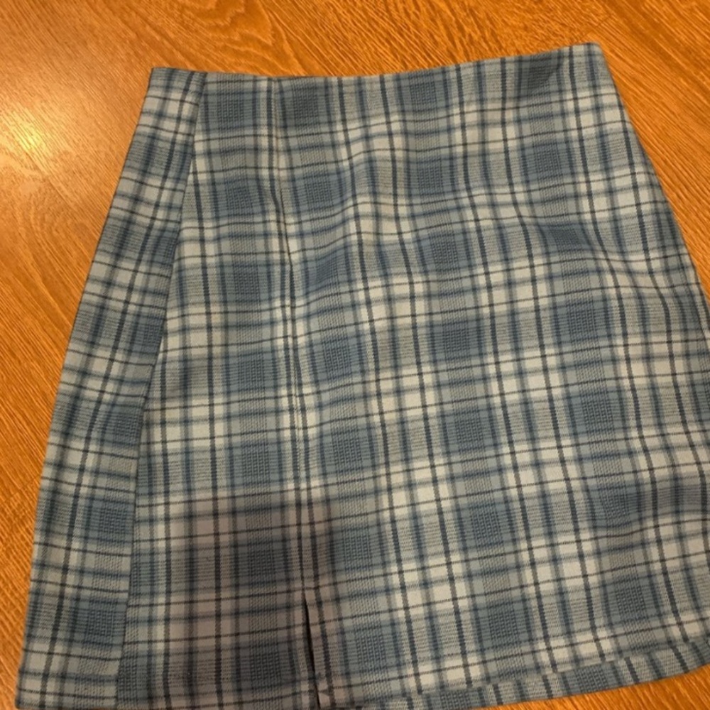 y2k plaid skirt